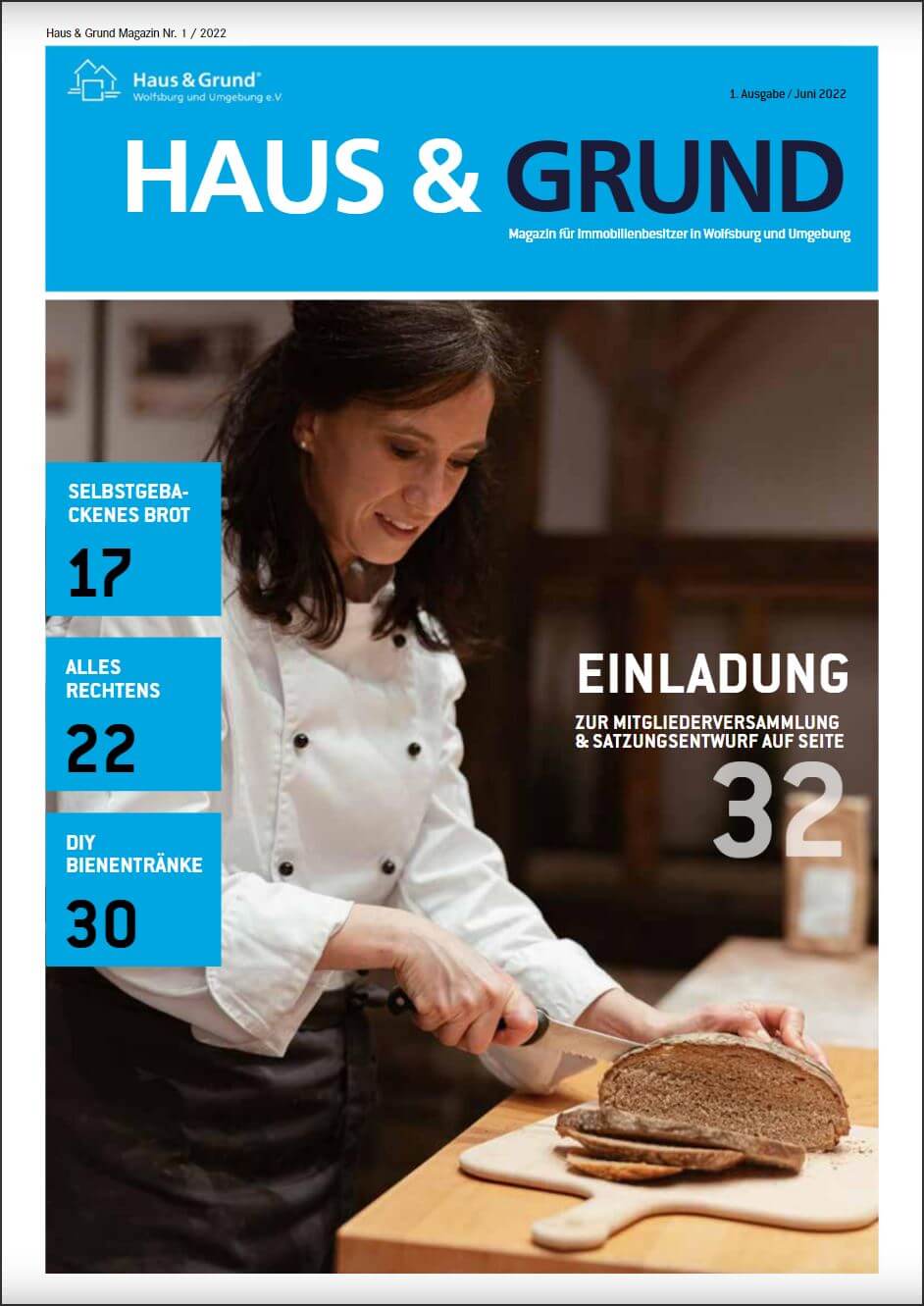 Haus & Grund Wolfsburg und Umgebung - Ausgabe 1 2022