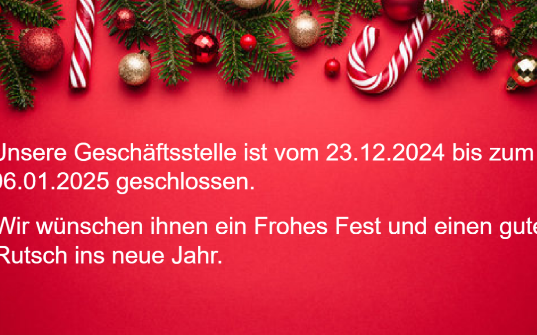 Frohe Weihnachten